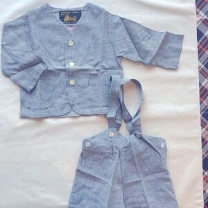 Kids Vintage Matching Set - Gray